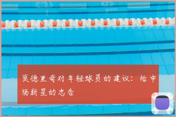 莫德里奇对年轻球员的建议：给中场新星的忠告
